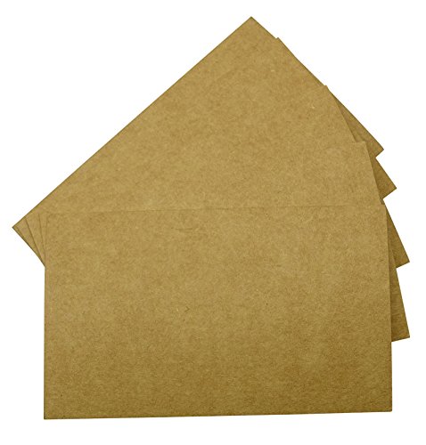 Zebra Kraftpapier Recycled Message Card Wortkarte Visitenkarte Papier Büro Stationär - Packung mit 50 Stück