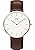 Daniel Wellington Herren-Quarzuhr mit sc...
