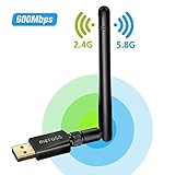 adaptador wifi tv td systems El usb wifi para pc tiene antena 5dBi de banda dual de alta ganancia y largo alcance. Con la antena wifi usb desmontable este adaptador wifi usb le trae conexión más estable, reduce la congelación y los retrasos durante la transmisión y los juegos