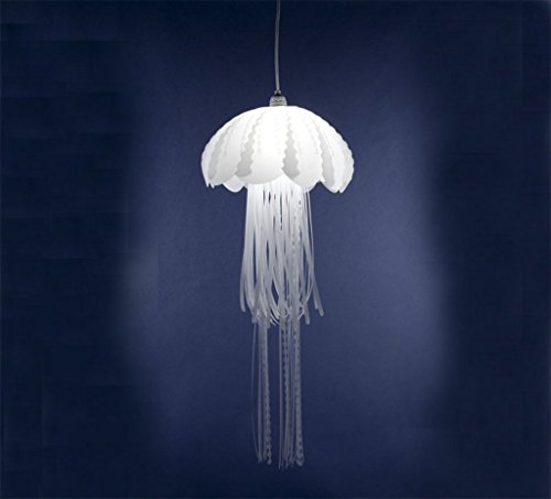 Preisvergleich Produktbild DZW Dekoration Jellyfish Lampen Postmodern Einfache LED Café Restaurant Hochzeitszeremonie Quallen Pendelleuchte Leistung 5W Größe 50*200cm -Beleuchtung Deckenleuchte Kreativ (a)