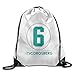 Produktbild GONIESA Unisex Nico Rosberg Formula 1 Britney #6 Sports Drawstring Backpack Bag