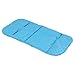 REVERSIBLE cotton & minky Pram INSERT, LINER covers Universal (elephant/blue)