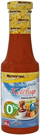 Nutrytec Sport Unisex Gourmet Calorie-Free Ketchup Sauce, Multicolour, 300 g