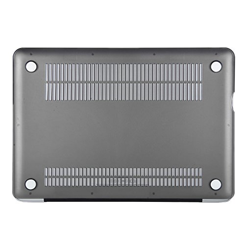 Macbook Pro 13 Hülle,TECOOL [Ultra Slim Serie] Plastik Hartschale Schutzhülle Snap Case,Silicon Tastatur Abdeckung und Schirm Schutz Tasche Cover Zubehör für Apple MacBook Pro 13.3 Zoll – Grau - 6