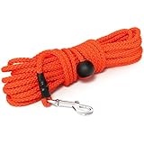 Mystique® Nylon Feldleine rund 7mm neon orange Standard Karabiner (50m)