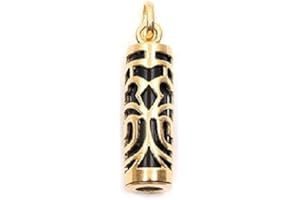 line.bijoux MAGNIFIQUE PENDENTIF Homme/femme TIKI force imit. ONYX plaqué or 750/000