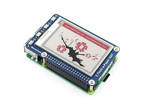 Tri-Color 2 7inch E-Ink Display Hat Resolution 264x176 3 3v E-Paper Electronic Screen Panel Three-Color with Embedded Controller SPI Interface for Raspberry Pi STM32 Arduino reviews Tri-Color 2 7inch E-Ink Display Hat Resolution 264x176 3 3v E-Paper Electronic Screen Panel Three-Color with Embedded Controller SPI Interface for Raspberry Pi STM32 Arduino