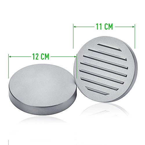 Zacro Hamburgermaker Hamburgerpressen Aluminum Burgerpresse mit der Funktion der Antihaftbeschichtung auch perfekt für BBQ - 2