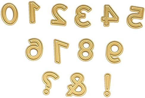 Youngnet Numbers Cutting Dies for Card Making
