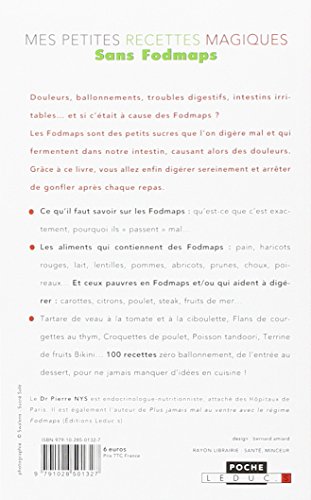 Book's Cover of Mes petites recettes magiques sans Fodmaps