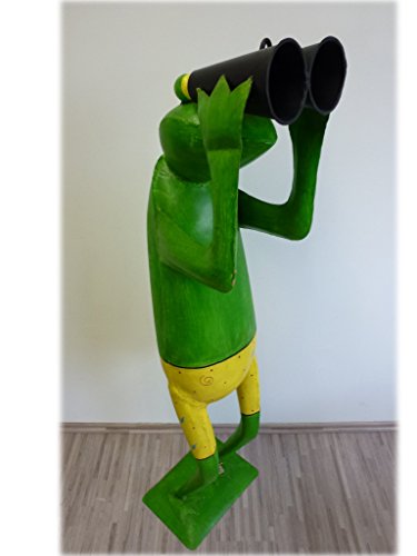 Frosch Zaungucker Exner XL Gartendeko Spanner Figur Dekofigur Metall 130 cm 211856