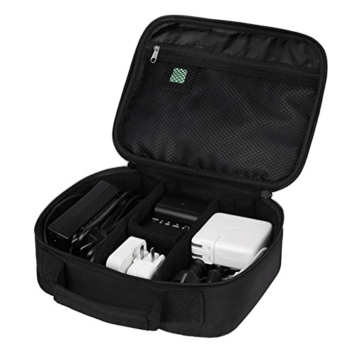 Extsud® Universaltasche Elektronik Zubehör Speicher Beutel Kasten Aufbewahrungstasche für USB-Kabel,Speicherkarte,Akku WD/Samsung Festplatte und elektronische Kleingeräte