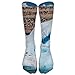 Produktbild JenFu Cheng Arctic Penguins Animals Nature Sea Iceberg Athletic Tube Stockings Women's Men's Classics Knee High Socks Sport Long Sock One Size