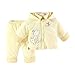 Produktbild Herbst und Winter Bequeme Warme Verdickung Baumwolle Gepolsterte Baby Kleidung Und Hosenanzug Für Neugeborene Baby Mädchen Jungen