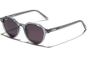 D.Franklin - Lunettes de soleil unisexes avec verres de protection UV - Polarisées - Modèle ultra-light-s-round