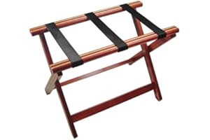 Corby of Windsor, Mahogany Folding Luggage Rack