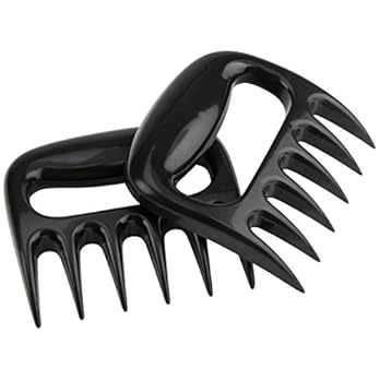 Bruzzzler Fleischkrallen Fr Pulled Pork Meat Claws Bbq Fleisch Shredder Fr Barbecue Bbq Claws Im 2er Set Brenklauen Grill Fr Zartes Fleisch