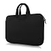 Produktbild naviskauto Wasserdicht Sleeve Carry Tasche Handtasche für Tragbare DVD-Player, Laptop und Schwarz Schwarz 15.6 inch 15.6"