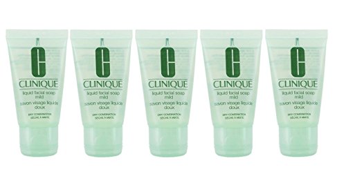 Clinique Clinique Liquid Facial Soap Mild Dry Combination - 150ml (5 X 30mls) New