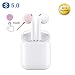 Produktbild Bluetooth Kopfhörer Hi-Fi-Sound Kabellose Ohrhörer Headset mit Mini-Ladekoffer 24-Stunden-Popup-Pairing,kompatibel mit iPhone/Samsung/Apple/Airpods-Sportkopfhörer