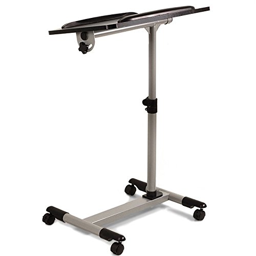 Maclean MC-671 Laptopständer Projektorständer Laptoptisch Notebookständer auf Rollen höhenverstellbar Halterung - 4