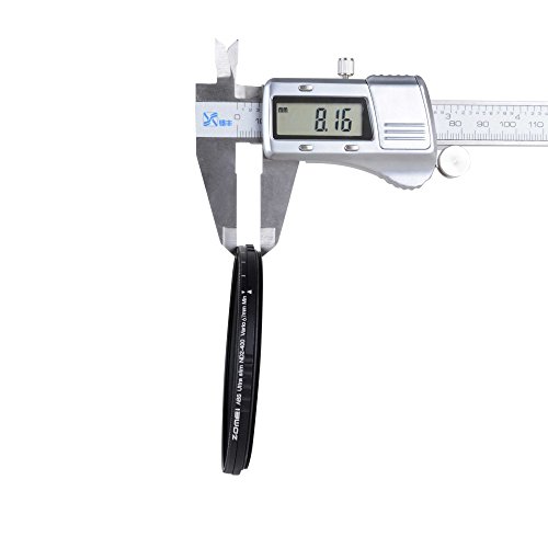 ZOMEi Nouvelle G  n  ration NDX Filtre    Densit   Neutre Variable 67mm R  glable   ND2    ND400  Pour Nikon Canon Sony Fuji DSLR Cam  ra