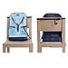 Portable Baby Toddler Infant Dining Chair Booster Seat Harness Blue
