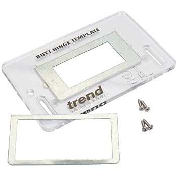 Ryobi A99HT2 Door Hinge Installation Kit/Mortiser Template (Measured in Ryobi A99HT2 Door Hinge Installation Kit/Mortiser Template (Measured in