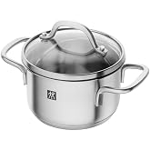 Zwilling 666521200 Paslanmaz &Ccedil;elik Tencere 12 cm, Metalik Gri