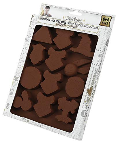 Cinereplicas - Moule à Chocolat/glaçon Harry Potter - Silicone - Officiel - Classic