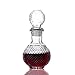 Produktbild JYL 250ml Glas Kristall Weinflasche Schuss Weinkaraffe Spender Behälter Whisky Schnaps Karaffe Wasserkrug Alkohol Karaffe, zum Vatertag