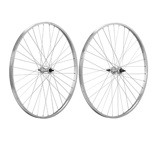 ONOGAL 2X Llanta Rueda Bicicleta de Piñon Libre 700 5/8 Aluminio Plat