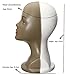 LuckyFine Foam Mannequin Head Wig Display Holder Manikin Styrofoam Female Model