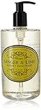 Naturally European Ginger & Lime Luxury Hand Wash Cleanse & Moisturise 500ml