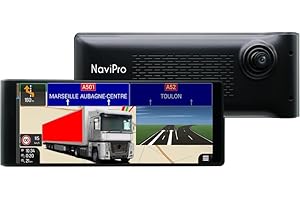 GPS Poids Lourd 7 Pouces NaviPro Assist GPS pour Camion, Bus, Voiture, Europe 48 Pays, Caméra de Route Intégrée, Dashcam HD, Mise à Jour Gratuite à Vie