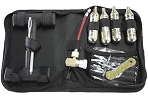 JOMAFA - KIT REPARA PINCHAZOS E HINCHAR NEUMATICOS 19 PIEZAS