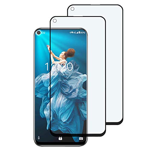 Oukitel Displayschutzfolie, Gehärtetes Glas Schutzfolie, 9H Härte, Anti-Kratzer, Anti-Öl, Bläschenfrei Displayschutzfolie (C13)