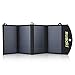 Produktbild SUAOKI 25W Solar Panel Ladegerät High Efficiency Dual Port Beweglicher Faltbarer Ladegerät mit TIR-C Technologie für iPhone, iPad, Samsung und andere Digitale Geräte