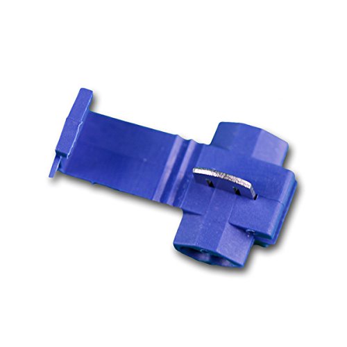 50 Klemmverbinder PVC-Isolation BLAU 1,5-2,5mm²