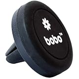 Bobo Universal Magnetic Air Vent Mount Car Phone Holder, with Fast Swift-Snap Technology for Smartphones and Mini Tablets (Black)