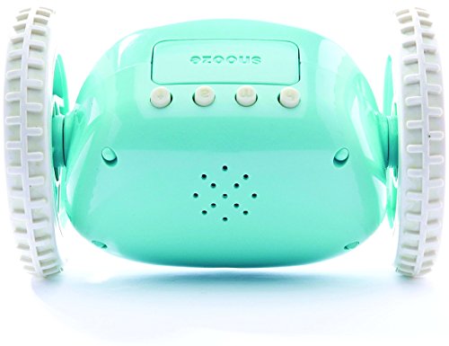 SUCK UK Clocky der fliehende Wecker Blau Aqua - 5