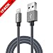 Produktbild BECASO 1M Phone Ladekabel USB Kabel für Phone X/XR/Max 8/8 Plus 7/7 Plus 6 Plus/6/5/5S/6s Pad Mini/Air/Pro Pod 5/ Pod7(Blau)
