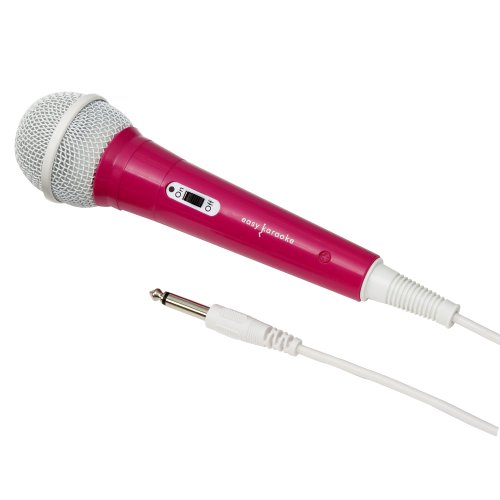 PM-425 Uni-Directional Pink Microphone (Ideal as a karaoke Mic)