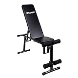 Hantelbank 007 : 133 x 33 x (48 -120) cm / Rückenlehne 11-Fach verstellbar / Max.Belastbarkeit: 200 kg