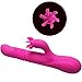 Produktbild LWYJ Tragbare Akku-Heizwand Massager Vibrationen Rod 10 Modes Sucking Vibration Elektro Telescopic Wasserdichten USB Charging Massage Stick