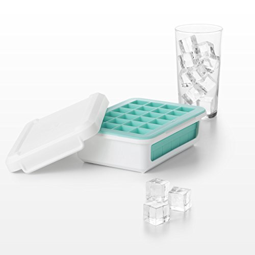 OXO Good Grips 11154300MLNYKEU Silikon Eiswürfelform für Cocktail Eiswürfel - 10