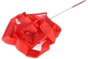 Zonster Gym Danse Ruban Rythmique Art Danse Gymnastic Streamer Twirling Bâton Rod pour Les Enfants