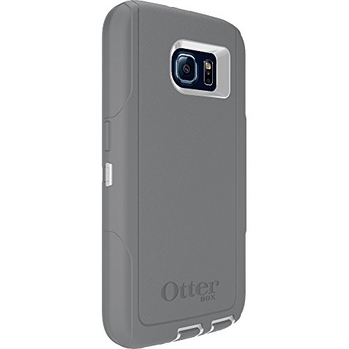Preisvergleich Produktbild OtterBox Defender Schutzhülle für Samsung Galaxy S6, Weiß / Grau