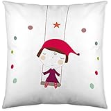 FANTASY Funda de cojín sin relleno 40cm x 40cm