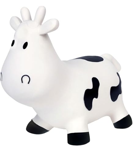 Relaxdays skippy animal cheval - animal qui saute - sans bpa - gonflable - animal qui